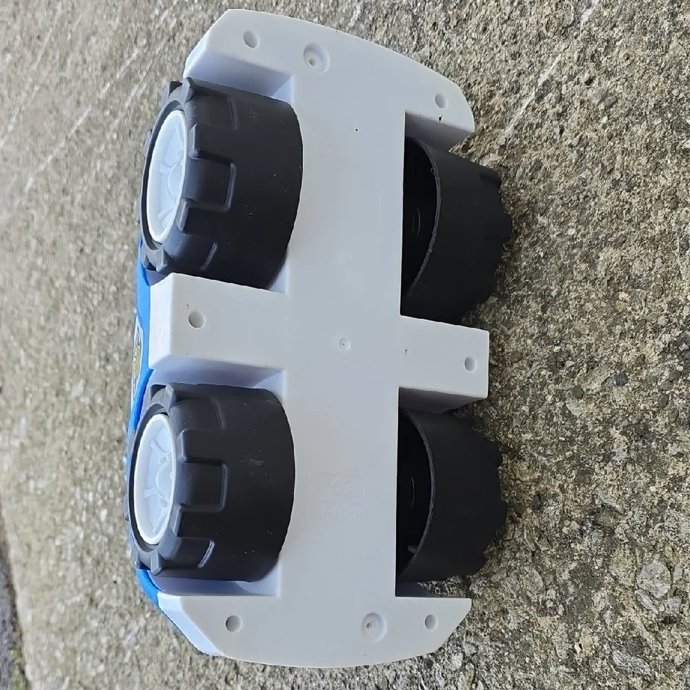 Blue Kids Police Toy Car - Sturdy Push Vehicle